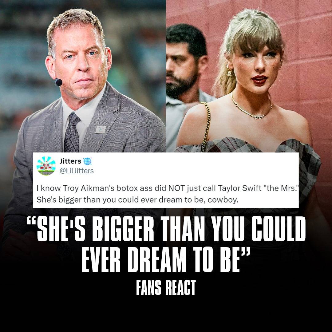 Taylor Swift fans condemn Troy Aikman for calling popstar Travis Kelce’s “Mrs.” – “It was a chauvinistic, disgusting statement”