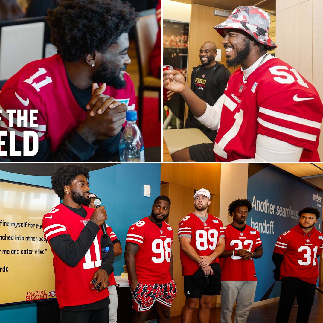 To celebrate the NFL’s Inspire Change initiative the 49ers used their platform to empower local youth through mentorship!