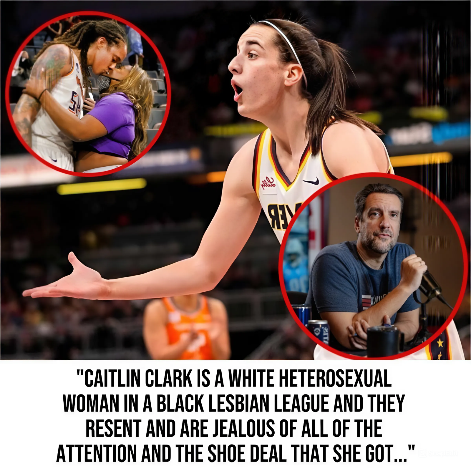 Shocking News: Clay Travis Believes WNBA Players Are Discriminating Against Caitlin Clark Because She Plays In A “Black Lesbian League”