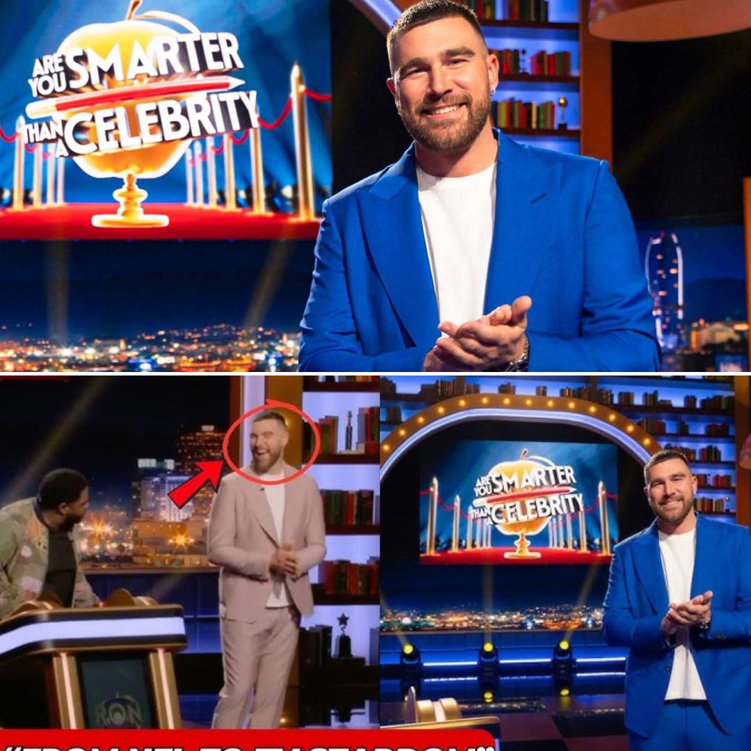 “He’s so cringey” – Travis Kelce hosting new show ‘Are You Smarter Than A Celebrity?’ has fans in splits