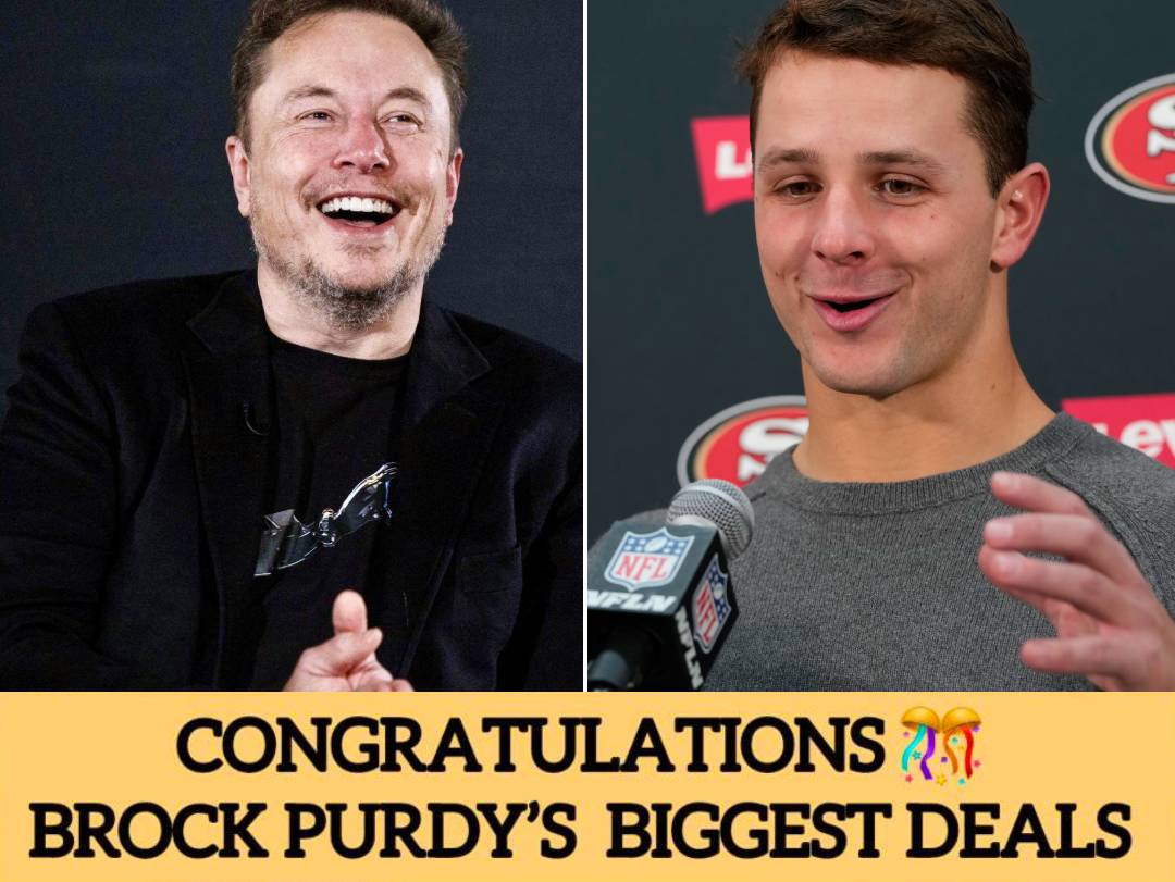 Breaking: Tesla CEO Elon Musk Signs  3-year $850 Million Endorsement Deal with The 49ers Brock Purdy,For Agreeing To….