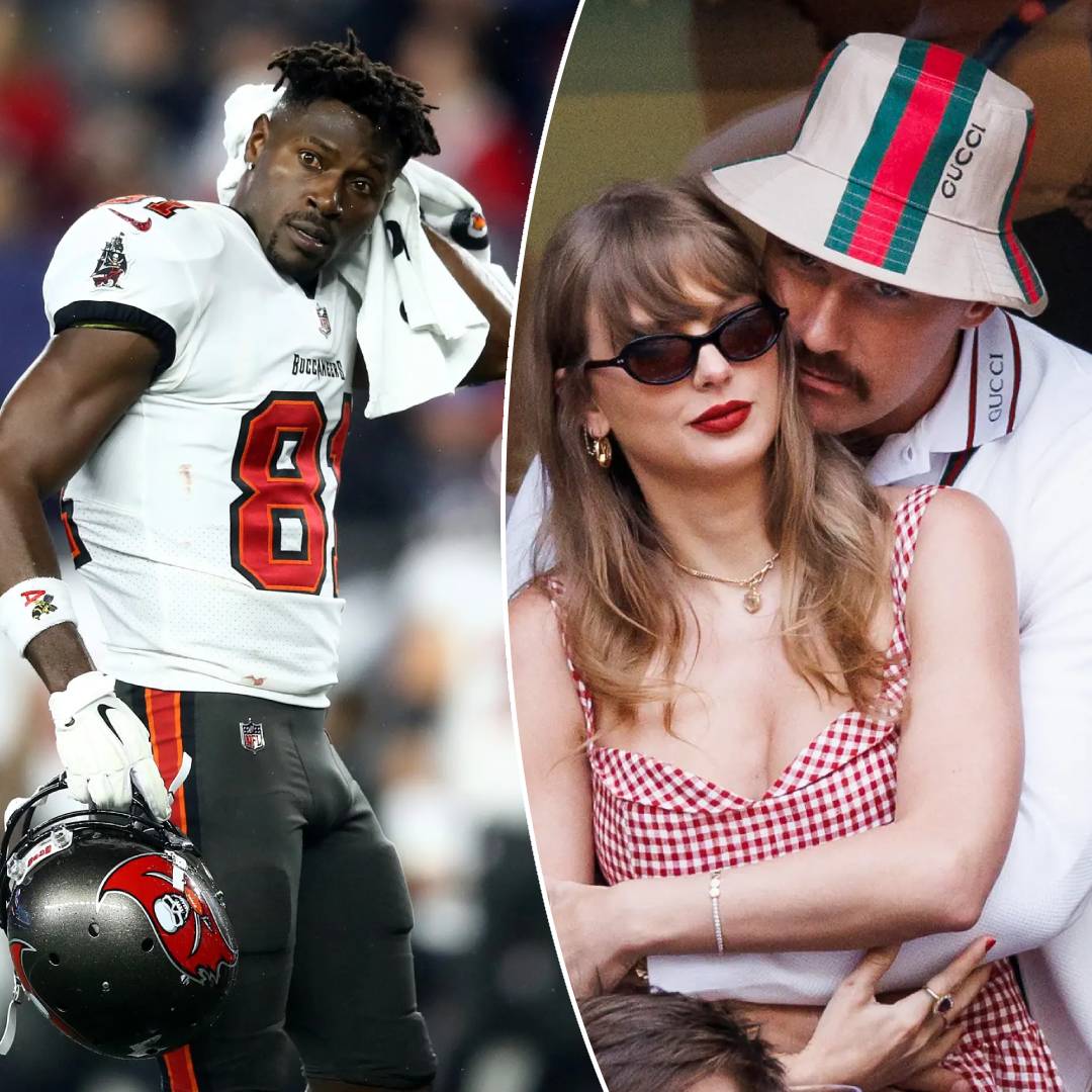 Antonio Brown launches disgusting social media attack at Travis Kelce, Taylor Swift